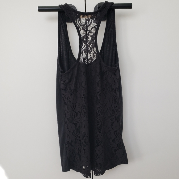 Rapsodia Racerback Tank with Lace Back - Picture 2 of 9